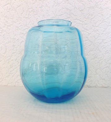 Kristalunie Maastricht - W.J. Rozendaal - Vase (3) - Alcyon, Antiquités & Art