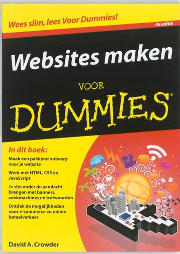 Websites maken voor dummies / Voor Dummies 9789043021104, Verzenden, Gelezen, D.A. Crowder