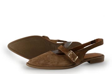 No Stress Slingbacks in maat 36 Bruin, Vêtements | Femmes, Verzenden