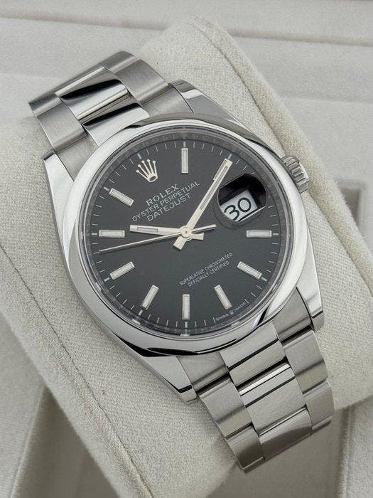 Rolex - Datejust - 126200 - Heren - 2020+, Handtassen en Accessoires, Horloges | Heren