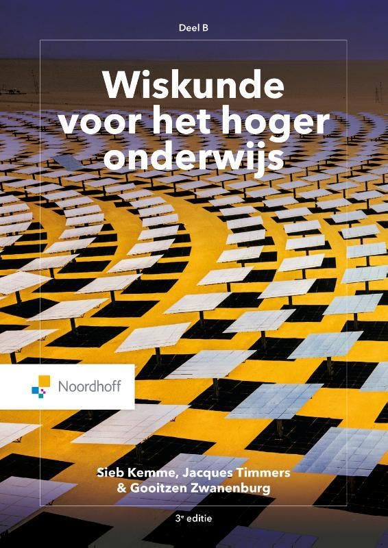 Wiskunde voor het hoger onderwijs / B 9789001034832, Boeken, Wetenschap, Zo goed als nieuw, Verzenden