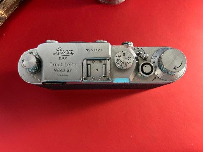 Leica IIIc Stepper Chrome Rangefinder Body (1950) - Ernst, Verzamelen, Foto-apparatuur en Filmapparatuur