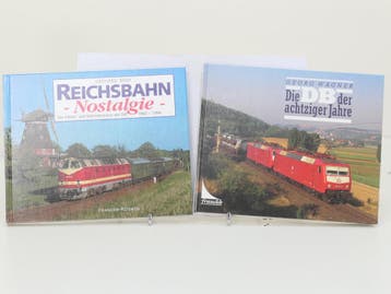 Set van 2 spoorwegenboeken Die DB der achtziger Jahre en..., Ophalen of Verzenden, Nieuw