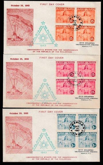 wereld 1943/2025 - 140 enveloppen van postgeschiedenis en