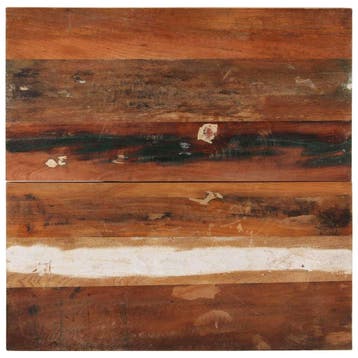 vidaXL Tafelblad vierkant 25-27 mm 70x70 cm massief, Huis en Inrichting, Verzenden, Nieuw