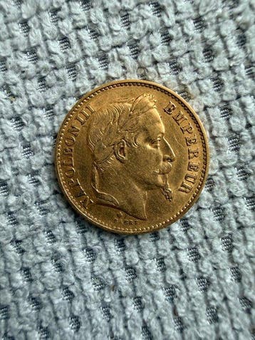 France. Napoléon III. 20 Francs 1869-BB, Strasbourg