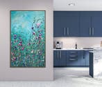 Irina Morisch - Emerald forest- XXL floral artwork-