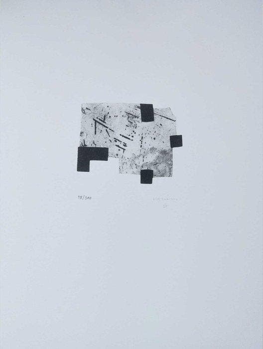 Eduardo Chillida (1924-2002) - El Vestit del Vent (A Peu pel, Antiquités & Art, Antiquités | Autres Antiquités