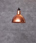 Plafondlamp - Staal, Koper