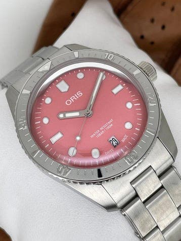 Oris - Divers Sixty Five Cotton Candy Automatic Pink - 01, Nieuw