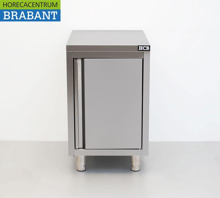 Acier inoxydable Armoire de travail 1 porte Premium-line 50, Zakelijke goederen, Horeca | Overige, Verzenden