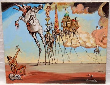 Roberto Lendvay (1934) - La tentación de San Antonio (según