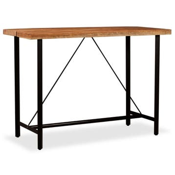 vidaXL Bartafel 150x70x107 cm massief acaciahout, Verzenden, Nieuw