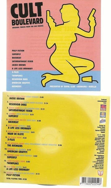Cult Boulevard - Original Tracks From The Cult Movies, Verzenden
