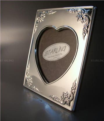 Cadre photo (2) - Argent