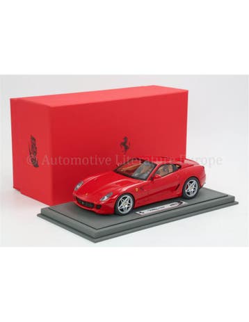 2006 FERRARI 599 GTB FIORANO ROSSO CORSA BBR MODELAUTO, Hobby en Vrije tijd, Modelauto's | 1:18, Nieuw