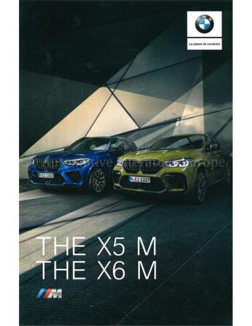 2019 BMW X5 M | X6 M BROCHURE FRANS, Boeken, Nieuw