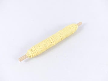 Macramé Koord - LICHT GEEL / LIGHT YELLOW - Waxed Polyest.., Hobby en Vrije tijd, Ophalen of Verzenden, Nieuw