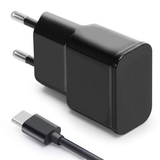 DrPhone Combodeal - 3m USB Type C Kabel + USB Adapter Zwart, Telecommunicatie, Mobiele telefoons | Telefoon-opladers, Nieuw, Verzenden