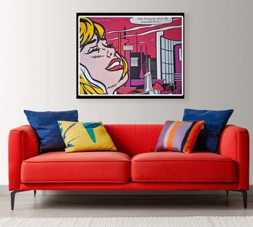 Tushikuni - The future will be wonderfull - Roy Lichtenstein