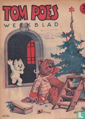 Bas en van der Pluim - Tom Poes weekblad 4 - 1947, Livres, BD, Envoi
