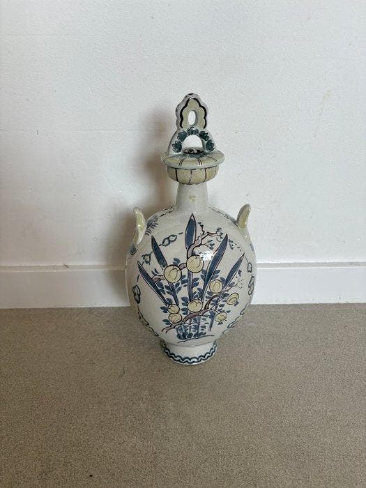 De Porceleyne Fles, Delft - Vase - Faïence, Antiquités & Art, Antiquités | Verre & Cristal