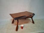Bijzettafel - Eik - Eiken bij set tafel, Antiek en Kunst