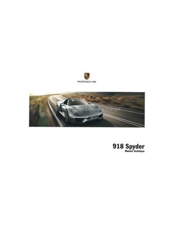 2015 PORSCHE 918 SPYDER INSTRUCTIEBOEKJE FRANS, Auto diversen, Handleidingen en Instructieboekjes, Ophalen of Verzenden