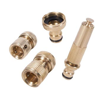 Tuinslang adapter verbindingsset (1/2 inch, 4 delig, messin, Verzenden, Nieuw