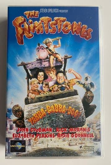THE FLINTSTONES (VHS), Gebruikt
