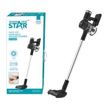 Winning Star ST-5044 Accu Steelstofzuiger Zonder Zak 1Liter, Elektronische apparatuur, Stofzuigers, Ophalen of Verzenden, Nieuw
