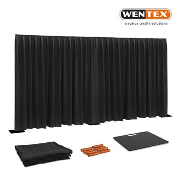 WENTEX® Pipe en Drape set – 9×3 meter systeem inclusief, Muziek en Instrumenten, Verzenden, Nieuw