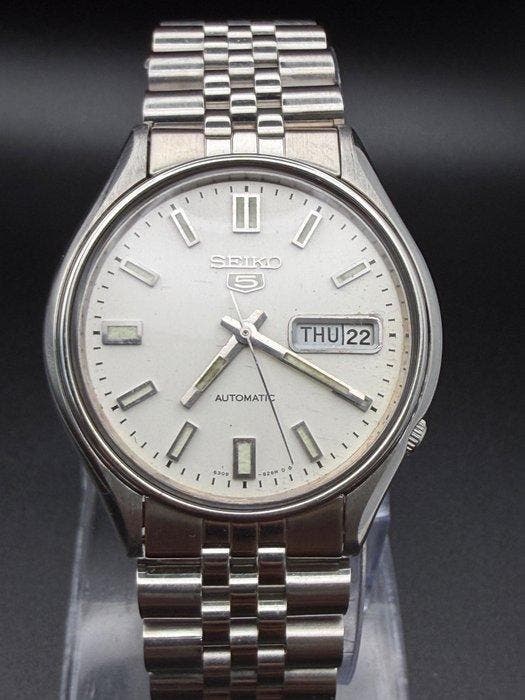 Seiko - Seiko 5 Automatic Day-Date - Sans prix de réserve -, Handtassen en Accessoires, Horloges | Antiek