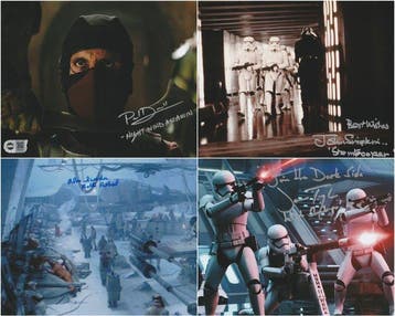 Star Wars - Big Lot of 4 Autographs!