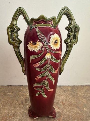 Vaas (2) - Aardewerk - Art Nouveau vazen