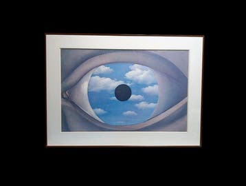 René Magritte (1898-1967), after - Le Faux Miroir (The False