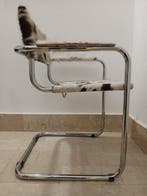 Fauteuil - Kalfsleer - Stoel, bekleding van koeienhuid