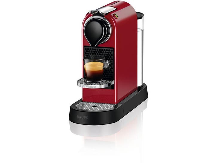 Krups Nespresso CitiZ - Koffiecupmachine - 19 bar - Cherry, Electroménager, Cafetières, Envoi