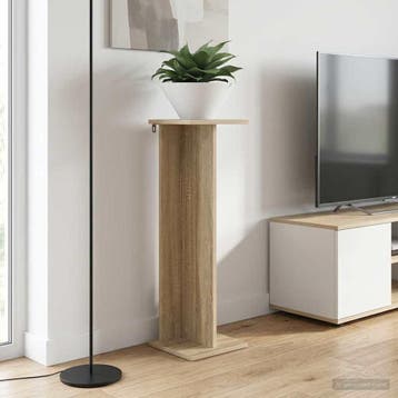 vidaXL Plantenstand 2 st Sonoma Eiken 25 x 25,5 x 80,5 cm, Verzenden, Nieuw
