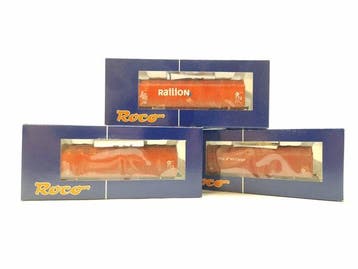 Roco H0 - 67725/67726/67729 - Wagon de marchandises pour