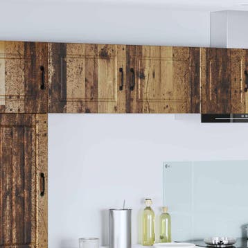 vidaXL Wandkast PORTO Oudhout 50 x 31 x 40 cm Bewerkt hout, Verzenden, Nieuw