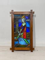 Nederlands design Glas-in-loodraam - Frans Van Immerseel -, Antiek en Kunst