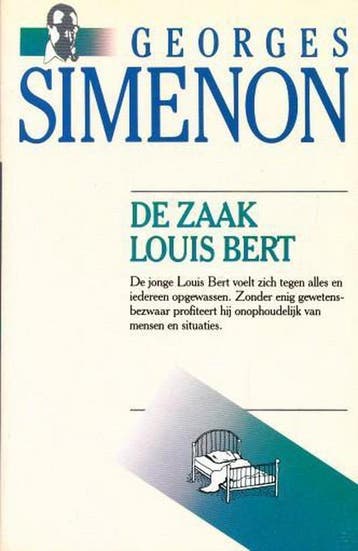 De zaak Louis Bert / Georges Simenon / 3 9789022977682, Verzenden, Georges Simenon