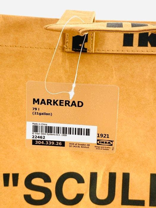 IKEA - Virgil Abloh - Ikea - Sculpture, “Sculpture” bag - 38, Antiek en Kunst, Antiek | Meubels | Stoelen en Sofa's