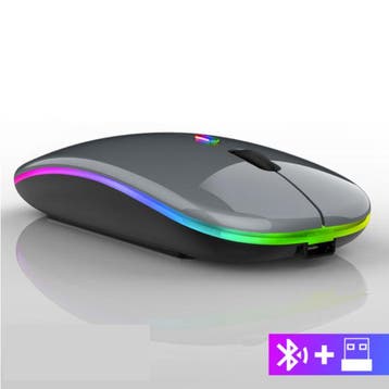 Draadloze RGB Muis - 2.4GHz / 1600DPI / Optisch /, Verzenden