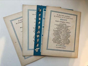 Bessy 16 t/m 19 - Het teken van de grote geest / De verboden, Boeken, Stripverhalen, Nieuw
