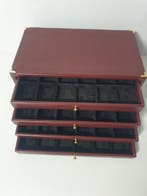 Accessoires. Monetiere in ecopelle bordeaux per 72 posti 4