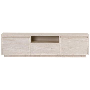 Evila TV-meubel - Beige - Nieuw/Ongebruikt - Melamine -, Verzenden, 150 tot 200 cm, Nieuw, Scandinavisch