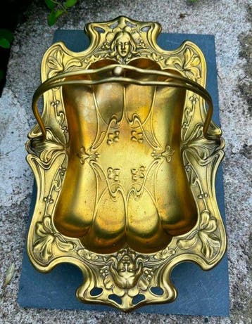 Broodmand - Metaal - Art Nouveau, Antiek en Kunst