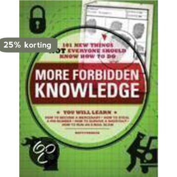 More Forbidden Knowledge 9781605500324 Matt Forbeck, Verzenden, Zo goed als nieuw, Matt Forbeck